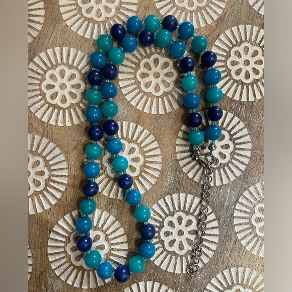 Vintage Lapis necklace set - Picture 2 of 5